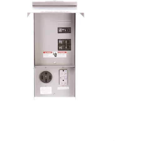 Siemens Temporary Power Outlet Panel 20 and 50 Amp Receptacles - Unmetered TL17US